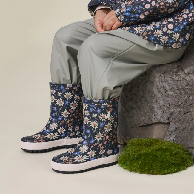 【CRY WOLF】 RAIN BOOTS Winter Floral