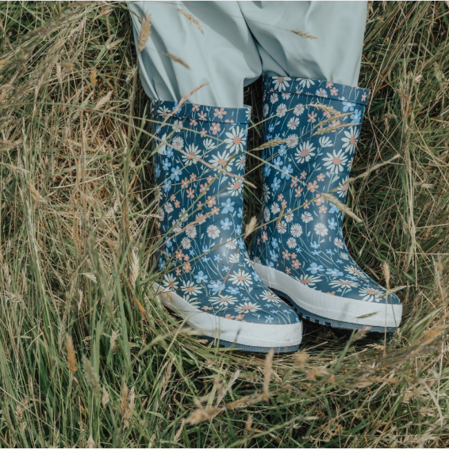 【CRY WOLF】 RAIN BOOTS Winter Floral