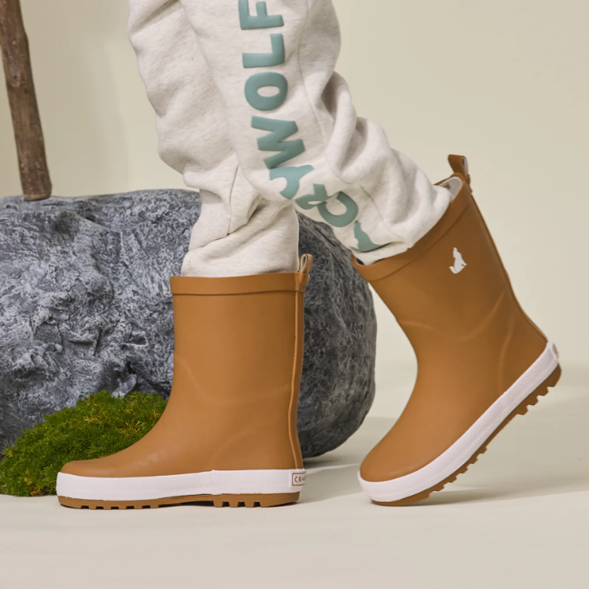 【CRY WOLF】 RAIN BOOTS Tan