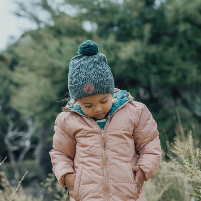 【CRY WOLF】 REVERSIBLE ECO PUFFER Tan