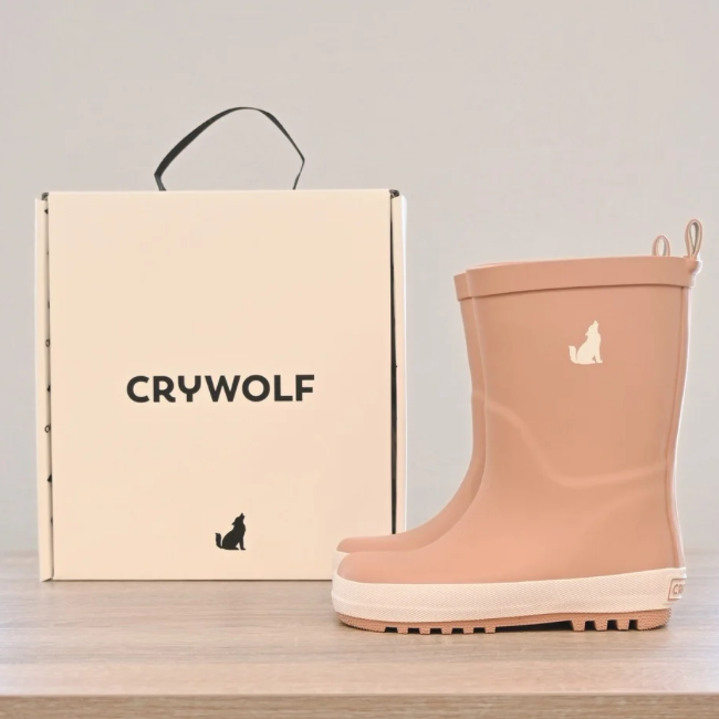 【CRY WOLF】 RAIN BOOTS Terracotta