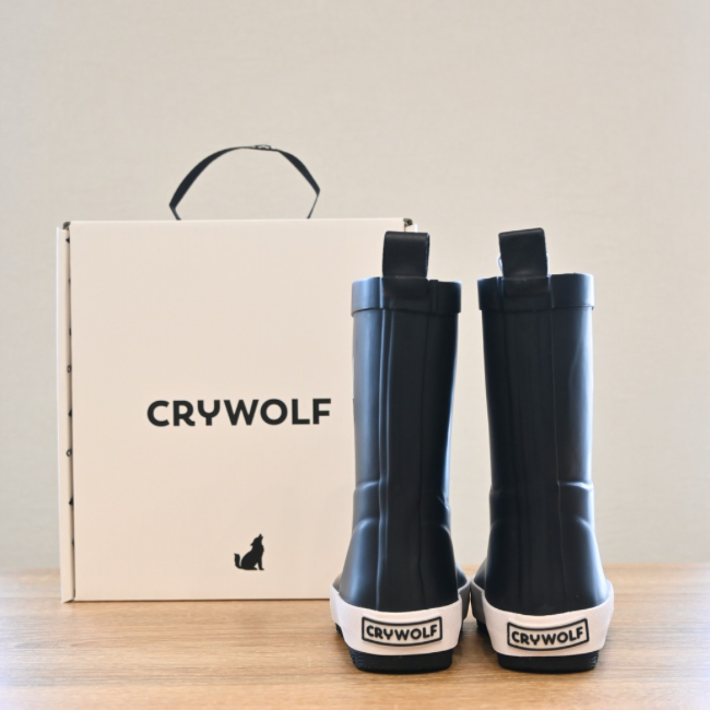 【CRY WOLF】 RAIN BOOTS Black