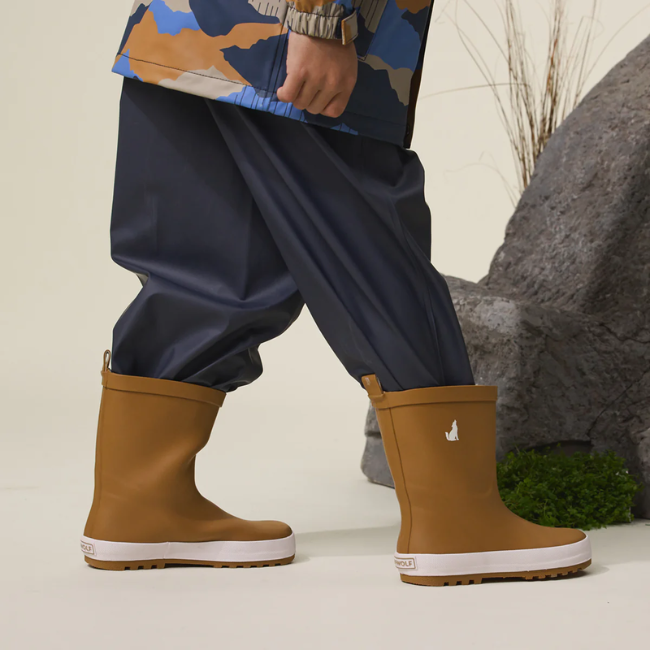 【CRY WOLF】 RAIN BOOTS Tan