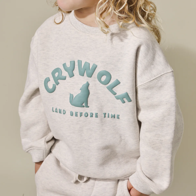 【CRY WOLF】 CHILL SWEATER Oatmeal