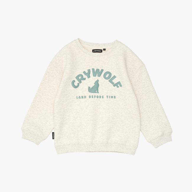 【CRY WOLF】 CHILL SWEATER Oatmeal