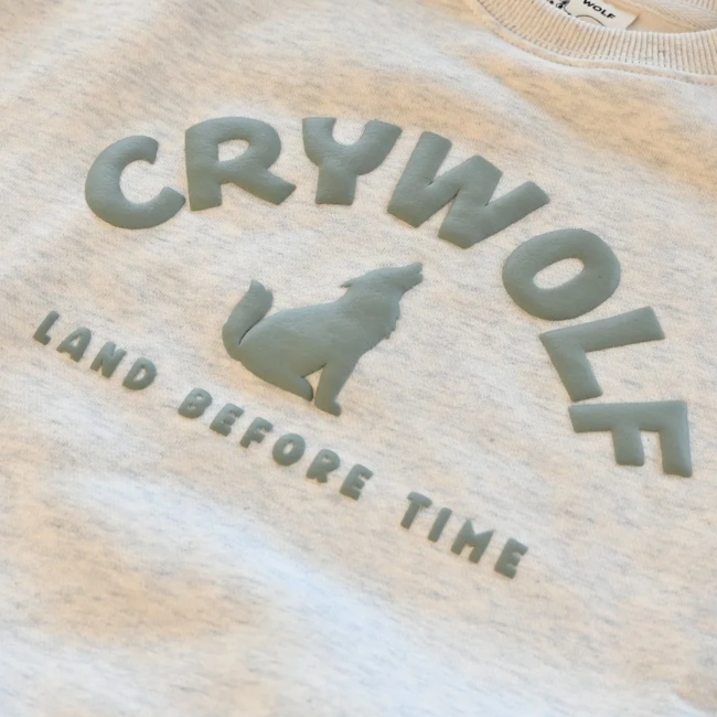 【CRY WOLF】 CHILL SWEATER Oatmeal