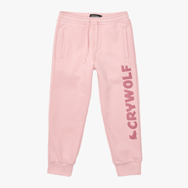 【CRY WOLF】 CHILL TRACK PANT Blush