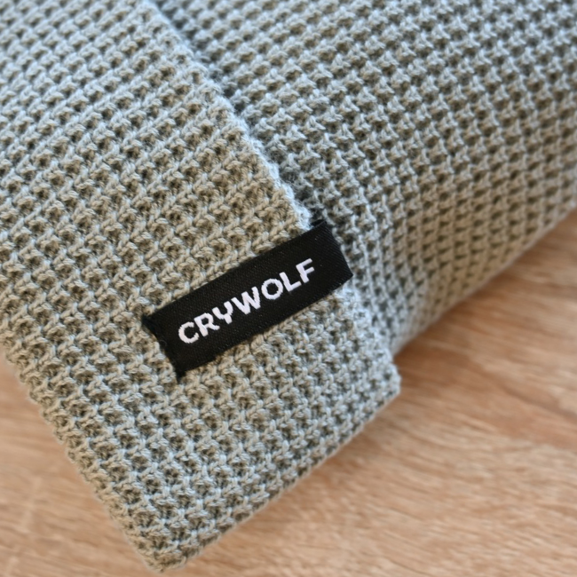 【CRY WOLF】 WAFFLE BEANIE Moss