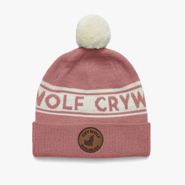 【CRY WOLF】 ALPINE BEANIE Rosewood