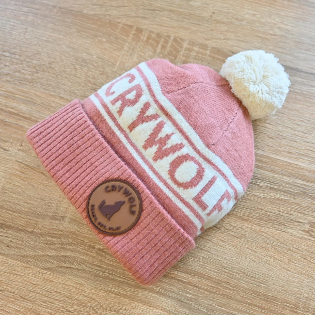 【CRY WOLF】 ALPINE BEANIE Rosewood