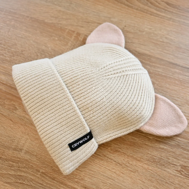 【CRY WOLF】 WOLF EARS BEANIE Off White